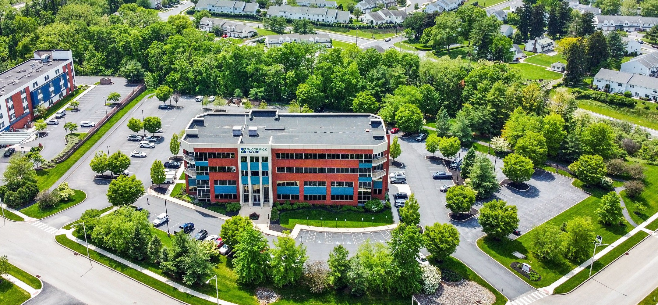 5 Capital Drive, the full brick and glass office building